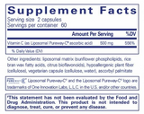 Pure Encapsulations Liposomal Vitamin C - 120 Capsules (US customers only)