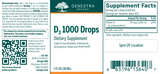 Genestra D3 1000 Drops