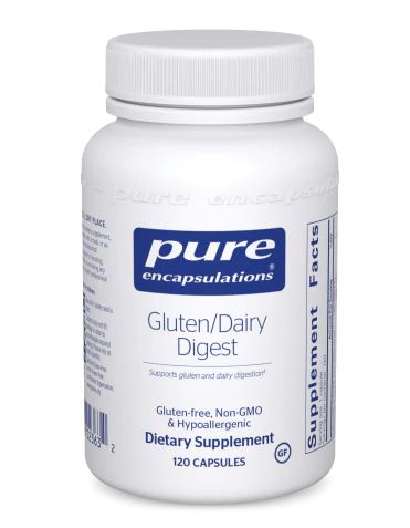 Pure Encapsulations Gluten/Dairy Digest (120)