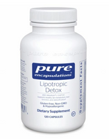 Pure Encapsulations Lipotropic Detox 120's